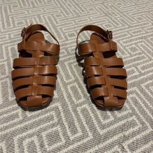 Brown Leather Lake Jenni Kayne Sandals